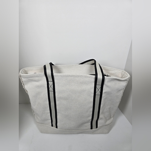 Disney Primark Minnie Mouse Canvas Zippered Tote Bag Nwt - Picture 2 of 4